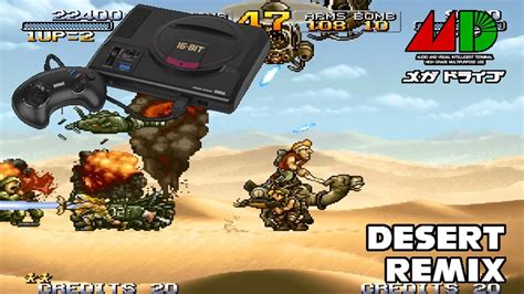 Metal Slug Desert Sega Genesis Remix Youtube