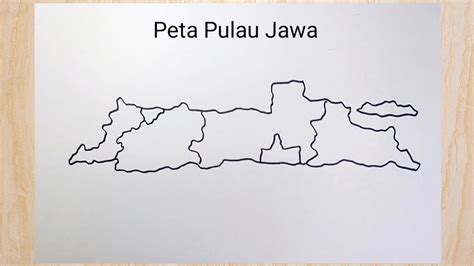 Gambar Pulau Jawa Yang Mudah Peta Pulau Jawa Peta Jawa Pulau Jawa