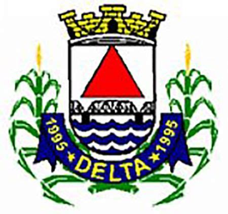 Brasão coat of arms crest of Delta Minas Gerais titlemode