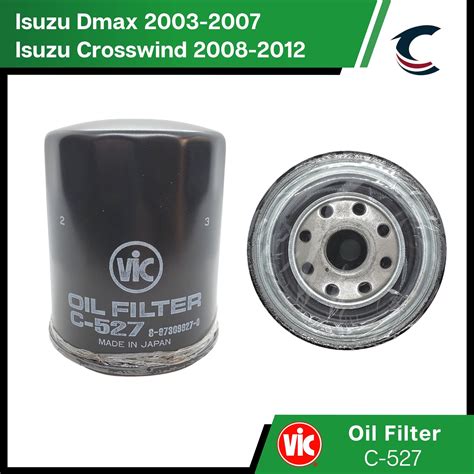 Vic Oil Filter Japan C For Isuzu Dmax Crosswind