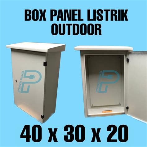 Jual Box Panel Listrik Outdoor X X Sphc Mm Ral Shopee