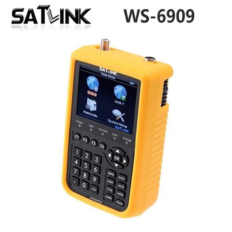 Satfinder Profesional Satlink WS 6909 DVB S DVB T