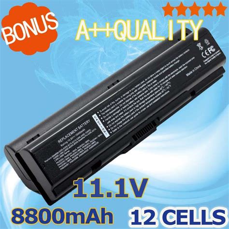 8800mah Laptop Battery For Toshiba Pa3534u 1bas Pa3534u 1brs Pa3535u 1brs Satellite A300 A500