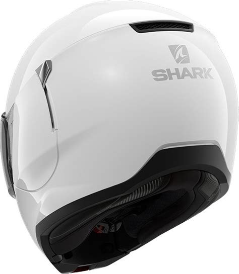 Shark Evojet Blank Whu Crossover Helmet With Free Uk Delivery