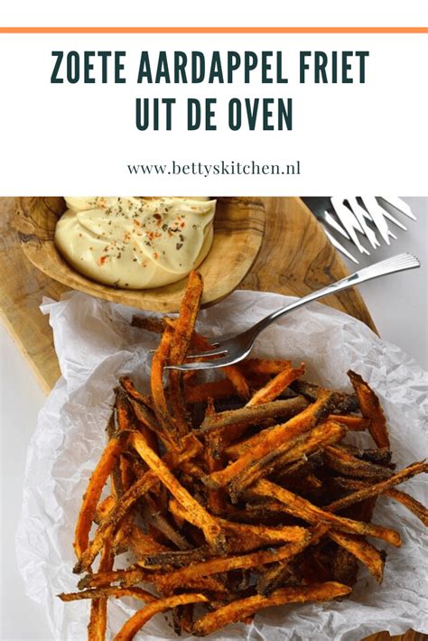 Zoete Aardappel Friet Uit De Oven Betty S Kitchen