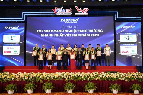 Lễ Công Bố Top 500 Doanh Nghiệp Tăng Trưởng Nhanh Nhất Việt Nam And Top