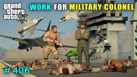 Michael Work For Military Colonel Gta V Gameplay 406 Youtube