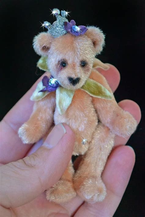 Miniature Hand Sewn Teddy Bear Teddy Bear Bear Teddy