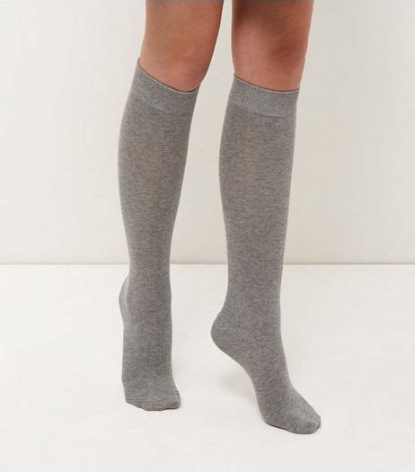 Socks Ladies Knee High Slipper And Trainer Socks New Look