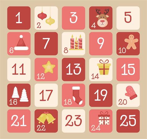 Best Christmas Countdown Number Printables Pdf For Free At Artofit