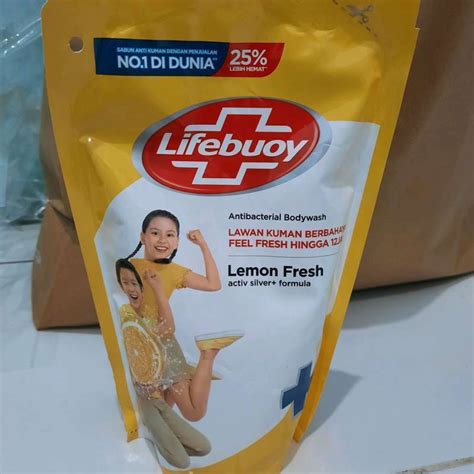 Jual Lifebuoy Sabun Cair Lemon Fresh 400 Ml Di Seller Keroppi Shop