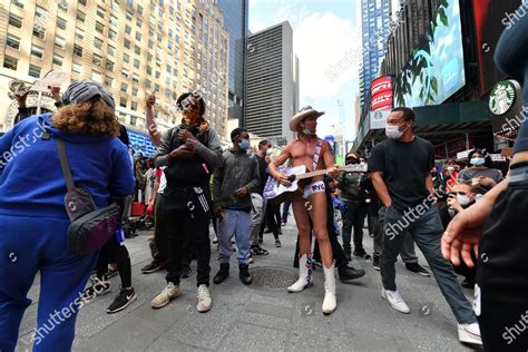 Robert Burck Known Naked Cowboy Endorsing Editorial Stock Photo Stock Image Shutterstock