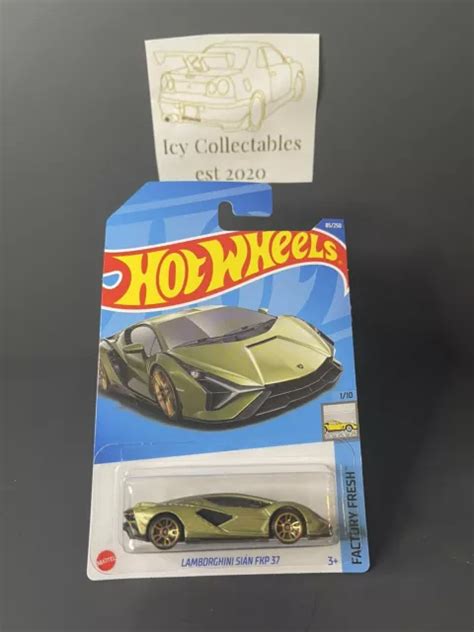 HOT WHEELS Lamborghini Sian FKP Factory Fresh Green EUR PicClick FR
