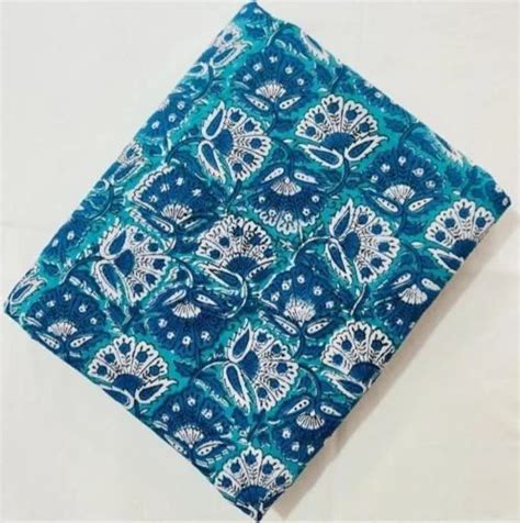 Ladies Blue Cambric Cotton Printed Fabric At Rs 110meter Batiste Fabric In Jaipur Id