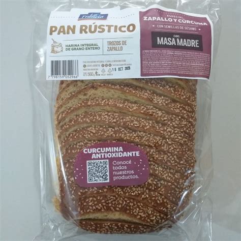 Pan De Molde La Francia Rustico Zapallo Y Curcuma Gr