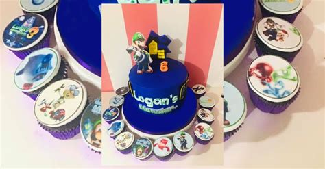 Luigis Mansion Super Mario Cake A Customize Super Mario Cake