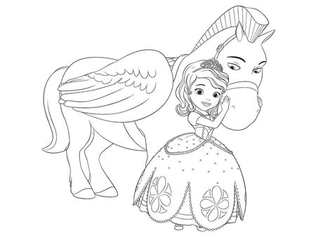 Coloriage Sofia Et Minimus T L Charger Et Imprimer Gratuit Sur