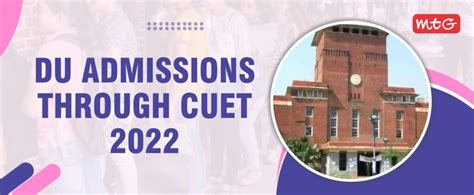 Everything About Du Admissions Through Cuet 2022 Yet