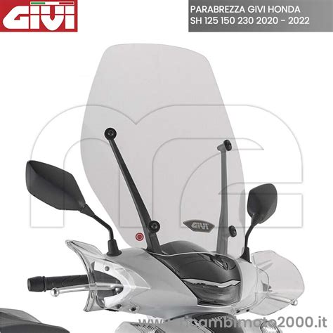 Parabrezza E Cupolini LASTRA PARABREZZA TRASPARENTE GIVI D1181ST HONDA