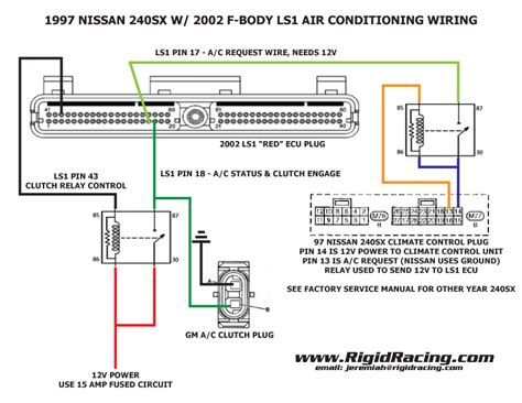 Air Conditioning In A 240sx With An Ls1 Swap The Complete Post Rigid Racing