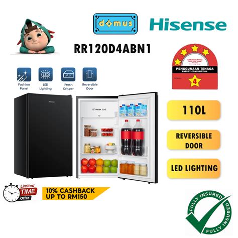 Hisense Single Door Fridge L L Refrigerator Peti Sejuk Pintu