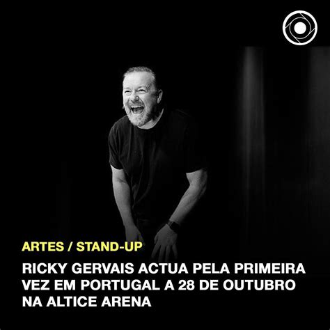 Comunidade Cultura E Arte On Twitter O Humorista Ricky Gervais Vai