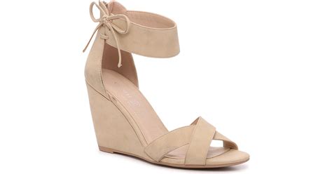 Cl By Laundry Canty Nubuck Wedge Sandals Compare Prices Klarna Us