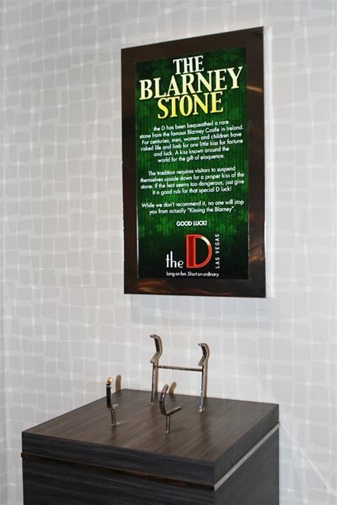 Some Asshat Stole The Blarney Stone From The D Las Vegas