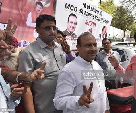 Bjp Mla Vijender Gupta Photos And Premium High Res Pictures Getty Images