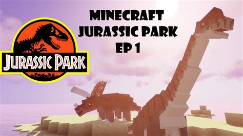 Minecraft Jurassic Park Ep 1 Youtube