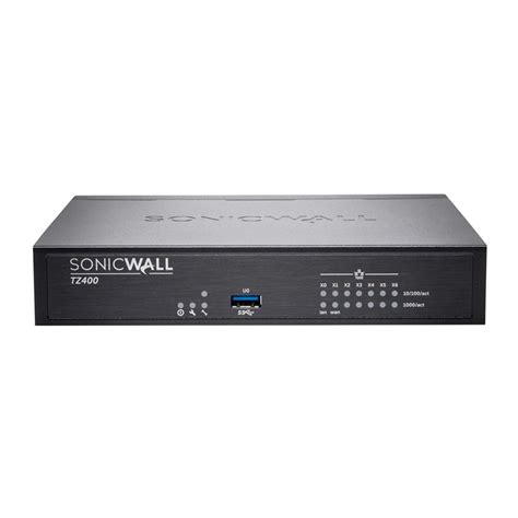 Dell SonicWALL TZ400 TZ400 W TZ Series Firewall Quick Start Guide