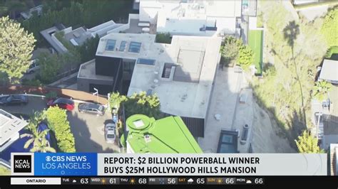 Hollywood Hills Mansion Purchased By The 2 Billion Powerball Winner