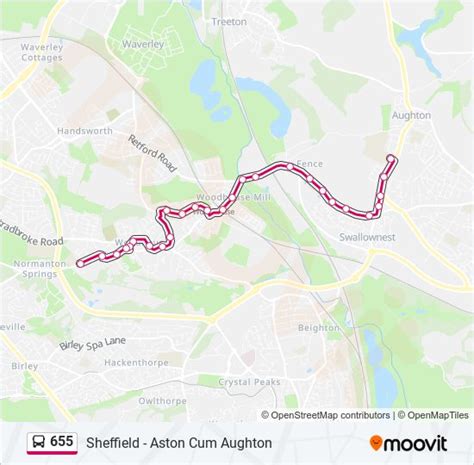 655 Route Schedules Stops Maps Aughton Updated