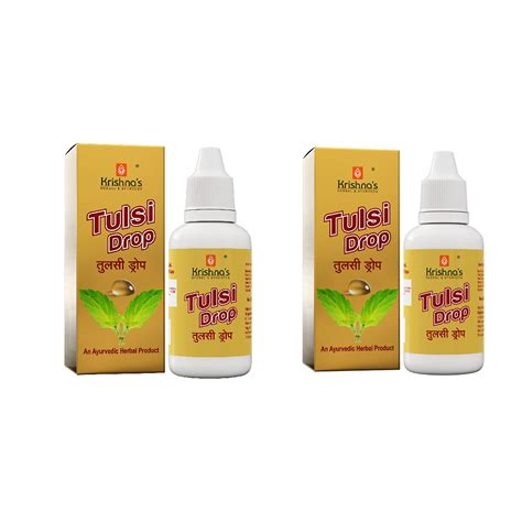 Krishnas Herbal And Ayurveda Tulsi Drops Concentrated Drops Of 5 Rare