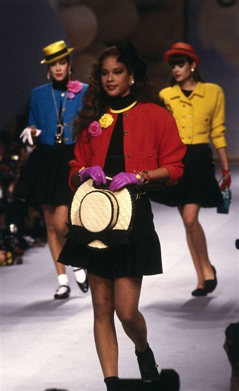 Chanel Runway Show Ss 1988 By Lagerfeld Original Supermodels Fashion