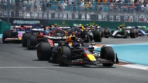 Miami Gp Sprint Max Verstappen Beats Charles Leclerc As Lewis Hamilton Penalised And Lando