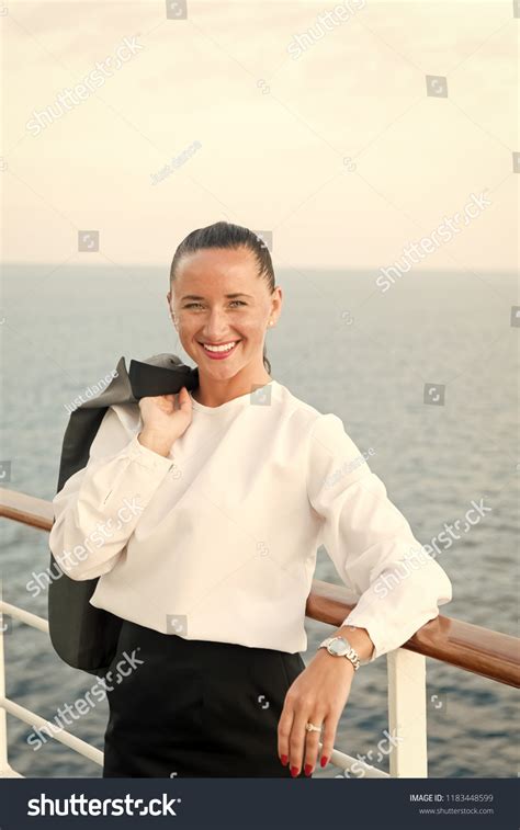 Pretty Business Woman Happy Cute Girl Stock Photo 1183448599 | Shutterstock