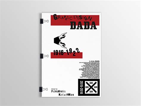 Graphic Design Dada Magazine On Behance