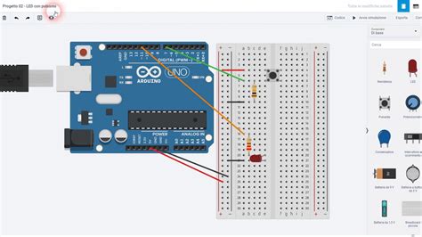 Arduino Progetto Accensione Temporizzata Led Con Pulsante Youtube