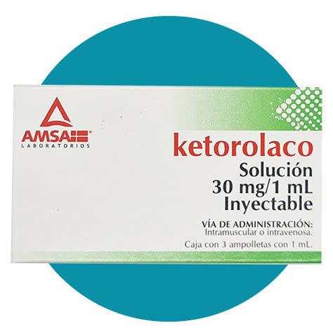 Ketorolaco Mg Ml Rcd Pharma Farmacia De Alta Especialidad