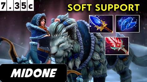 Midone Mirana Soft Support Dota 2 Patch 7 35c Pro Pub Full Gameplay