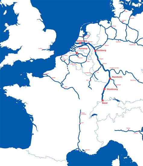 CCNR-Europe-map - Inland Waterways International