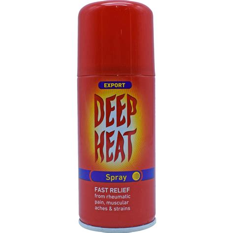 Deep Heat Spray Fast Relief 150ml Amazon In Health Personal Care