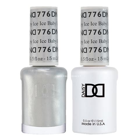 Dnd Duo Gel And Nail Polish Set Ice Ice Baby 776 2x15ml