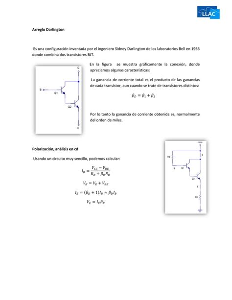 Arreglo Darlington Pdf