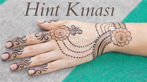 Rneklerle H Nt Kinasi Modeller Indian Henna Designs On Hand Youtube