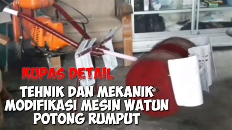 BEDAH TUNTAS MEKANIK ALAT MATUN MESIN MODIFIKASI YouTube