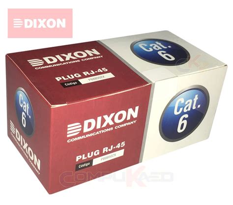 Caja X Conectores Rj Cat De Plastico Dixon Rj Pb X