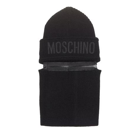 Moschino Beanie Black Cappello Di Lana