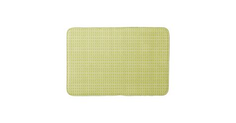 Chartreuse Royalty Plaid Traditional Bath Rug Sml Bathroom Mat Zazzle